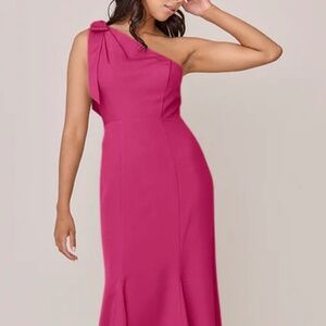 Revelry Rowan Crepe bridesmaid dress
